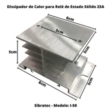Dissipador De Calor Ssr Relé Estado Sólido Foto mini  3