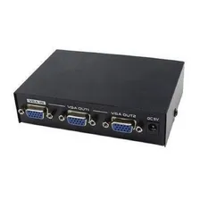 Distribuidor De Sinal Vga 1x2 Portas Splitter Vga 200mhz Foto mini 1