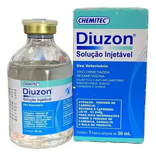 Diuzon Injetável 50ml Chemitec Foto 1