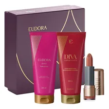 Diva Esplendida E Fabulosa + Batom Nude Autoral Kit Presente Foto  mini 1