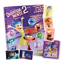Divertidamente 2: Álbum Capa Mole+12 Envelopes:60 Figurinhas Foto mini 4