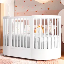 Divicar Wave Crescer Fases Oval Berço Crescer evolutivo 3 em 1 branco Foto mini  2