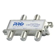 Divisor Antena Proeletronic 1x4 Pqdv-1024b Baixa 1ghz 130db Foto mini 1