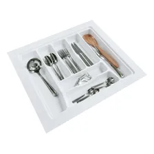 Divisor De Talher /porta Talher/organizador De Talher/ Dt 99 Cor Branco Foto mini 1