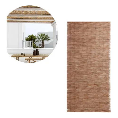 Divis贸ria De Ambientes Bambu Inteira Biombo Foto 1