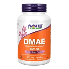 Dmae 250mg Now Foods 100Cápsulas Dimetilaminoetanol Foto mini 1