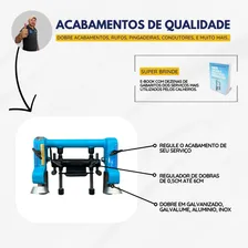 Dobradeira F-6 Pingadeira Condutor Acabamentos Calheiro Foto mini  3