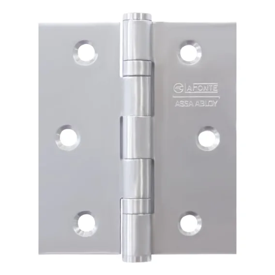 Dobradiça 395 La Fonte 3.5x3 Inox Com Rolamento E Parafusos Foto 1