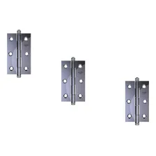Dobradiça Aço Inox 304 Polido Kit 3 Peças 30ic Synter Foto mini  2