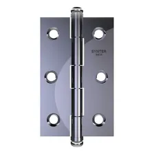 Dobradiça Aço Inox 304 Polido Kit 3 Peças 30ic Synter Foto mini  3