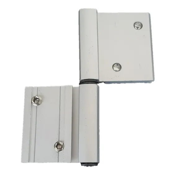 Dobradica Encaixe Linha 42 Sd-333 Porta Abrir Aluminio Fosco Foto 1