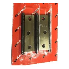 Dobradica Fama 1295 Ferro Oxidado 3.1/2'' Blister Com 3 Pec Foto mini 2