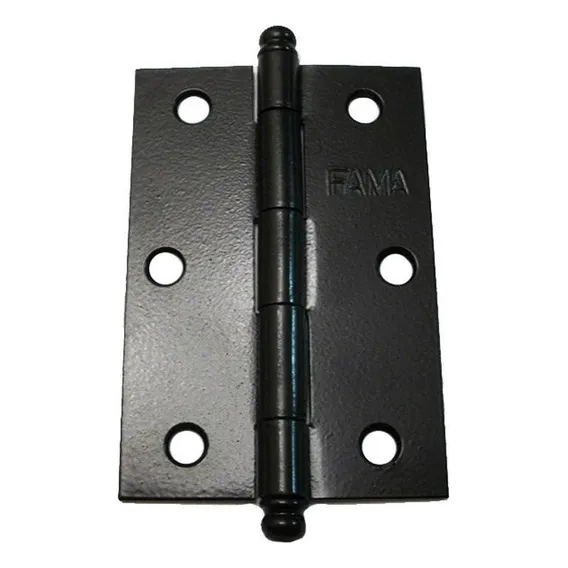 Dobradica Fama 1535 Fip 3.1/2x3 Com Anel 9 - Kit Foto 1