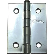 Dobradica Merkel Ferro Zincado 2 1010 Kit C/24 Foto mini  2