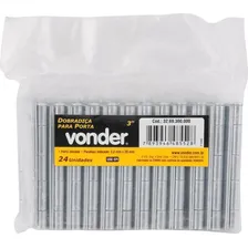 Dobradiça Para Porta 3 Aço Carbono Cromado Vonder Foto mini 2
