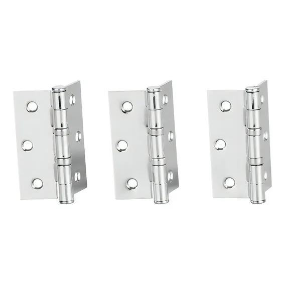 Dobradiça Para Porta 3x2,5 Rolamento Duplo Conjunto Com 3 Foto 1