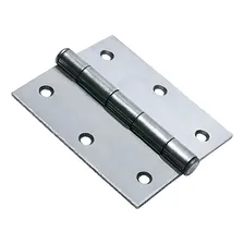 Dobradiça Para Porta Aço Zincado Cartela 3 Peças Sfixa Foto  mini 1
