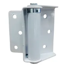 Dobradiça Para Porta Corta Fogo Com Mola Regulável Branca Foto mini 1