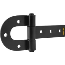Dobradiça Para Porteira 290mm Aço Carbono Pintado Vonder Foto  mini 1