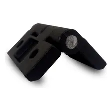 Dobradiça Plana Externa 50x50 180° Metal Zamac Cor Preta Foto mini 4