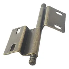 Dobradiça Porta de Armários Lado Direito Acabamento Ouro Velho Foto mini 2