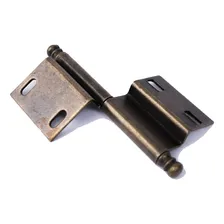 Dobradiça Porta de Armários Lado Direito Acabamento Ouro Velho Foto mini 1