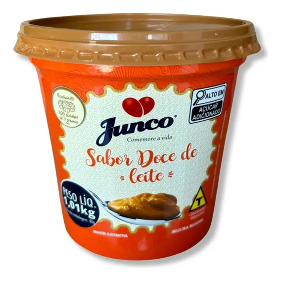 Doce De Leite Junco Pronto P/ Enrolar 1,01kg Docinhos Festa Foto 1