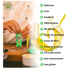 Doce de paraibuna doce de banana fit bananinha paraibuna original doce de banana diet bananada sem açúcar artesanal doce banana sem TACC 920 g 40 un Foto mini  3