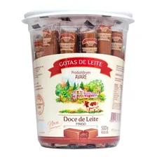 Doce Pingo De Leite Avaré - Gotas De Leite Pote 500g C/ 50un Foto  mini 1