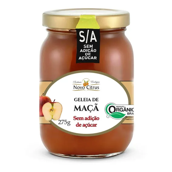 Doces E Geleias Gourmet Sem Açúcar Citrus Maçã 275g Foto 1