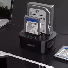 Dock Station Orico 2,5/3,5 2 Baias Usb Hd Sata/ssd - 6228us3 Foto mini 2