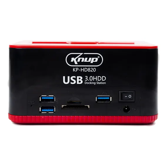 Dock Station P/ 2 Hd Usb 3.0 Sata 2,5'' E 3,5' E-sata Foto 1
