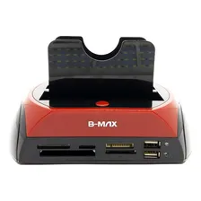 Dockstation Leitor Usb Hd Externo Case Sata Ssd Ide Sd Bm753 Foto mini 1