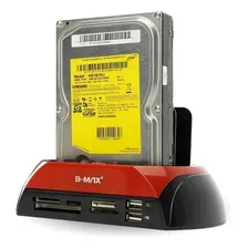 Dockstation Leitor Usb Hd Externo Case Sata Ssd Ide Sd Bm753 Foto mini 4