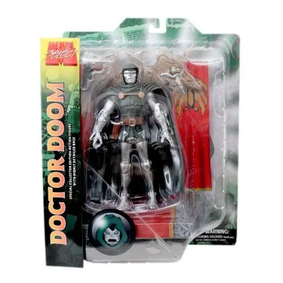 Doctor Doom - Doutor Destino - Marvel Select - Diamond Toys Foto 1