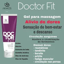 Doctor Fit Nanotech Gel De Massagem Relaxante 90g Akmos Foto mini 3