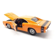 Dodge Charger Rt 1969 Harley Davidson Miniatura 1/25 Maisto Foto mini 3