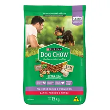 Dog Chow Filhotes Raças Pequenas Carne/frango/arroz 15 Kg Foto mini 4