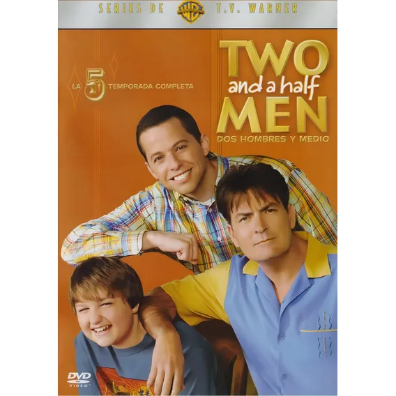 Dois Homens e Meio Dois Homens e Meio Temporada 5 Cinco DVDs Foto 1