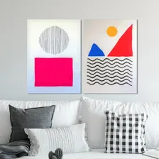 Dois Lindos Quadros Pintados A Mão Para Decorar Ambientes Foto mini 1