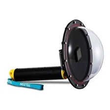 Dome 6pol Go Pro Gopro Hero 5 E 6 E 7 Black Bastão Telesin GP-DMP-T05 Foto mini  2