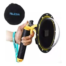 Dome Telesin 6 Pol Gopro Hero 8 Black Com Gatilho Foto mini 1