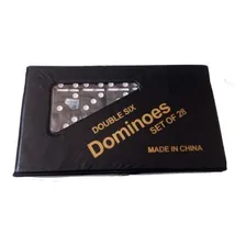 Domino 12 Mm 28 Peças - Double Six Foto  mini 1