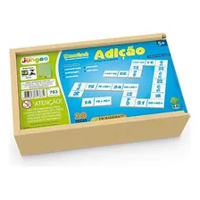 Dominó Adição Estojo Brinquedo Infantil Educativo 28peças Foto mini  3