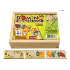 Domin贸 Educativo Pedag贸gico De Figura De Frutas Foto mini 1