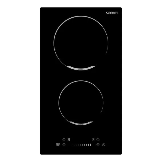 Dominó Elétrico 2 Zonas 38cm 220v Cuisinart Arkton Preto Foto 1