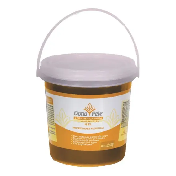 Dona Pele Cera Depilat贸ria Mel 550g Foto 1