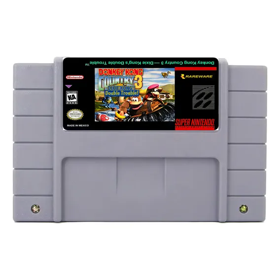 Donkey Kong Country 3 Super Nintendo SNES Foto 1
