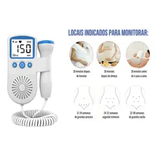 Doppler Monitor Fetal Batimento Do Bebê Ultrassom Portátil Foto mini  2