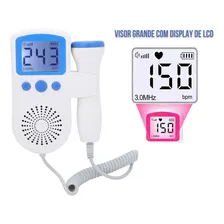 Doppler Monitor Fetal Batimento Do Bebê Ultrassom Portátil Foto mini 4